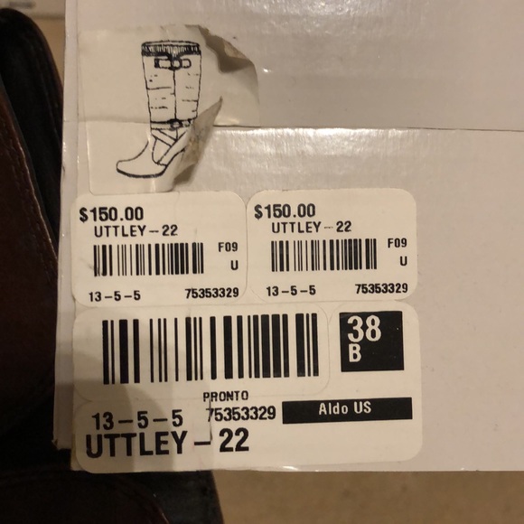 Women’s brown boots - Picture 4 of 8